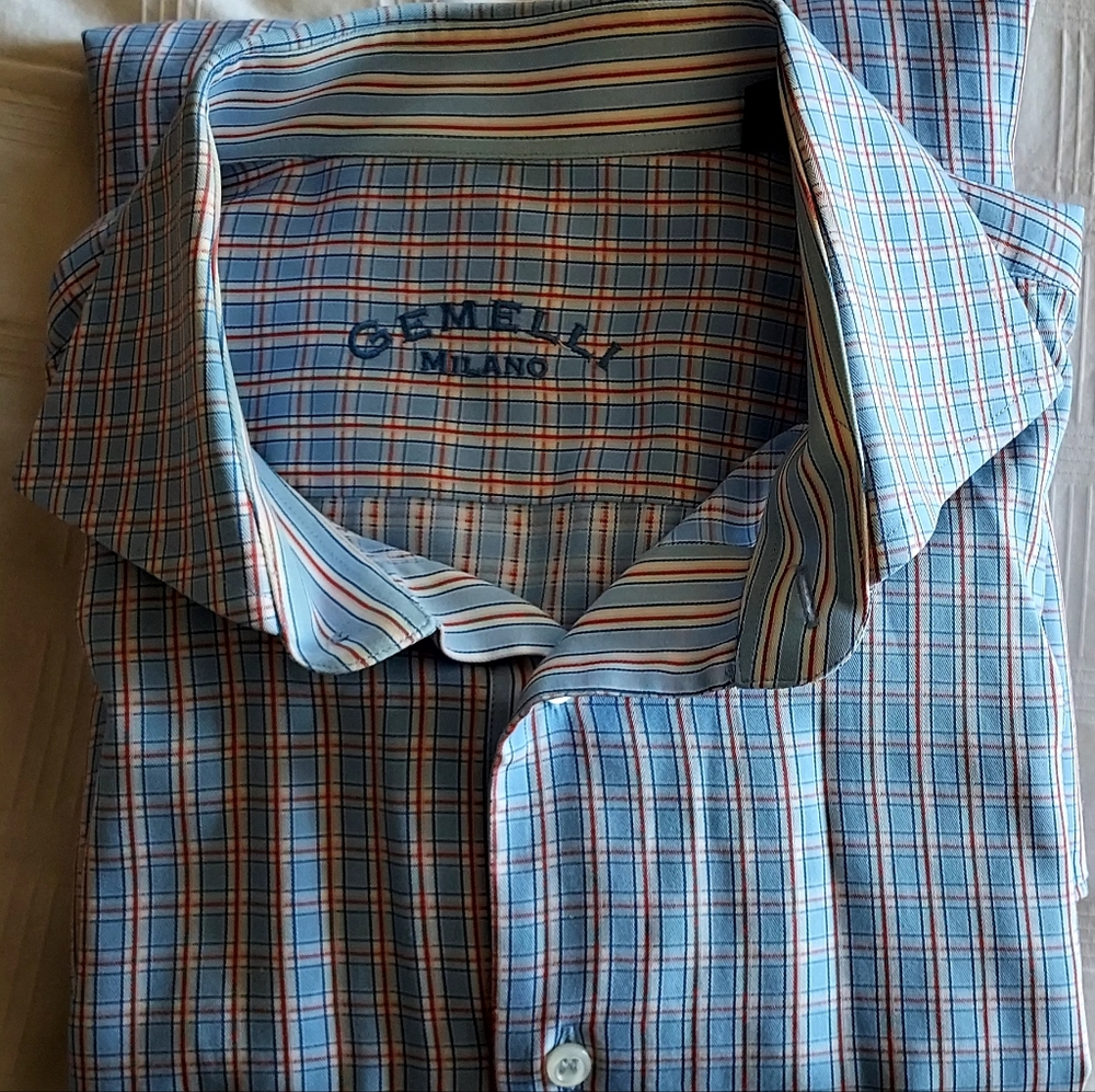 Gemelli Milano long sleeve button down